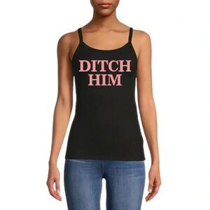 Y2k style fitted cami Ditch Him